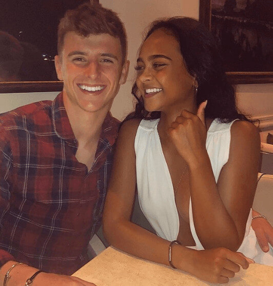 Mason Mount With His Girlfriend